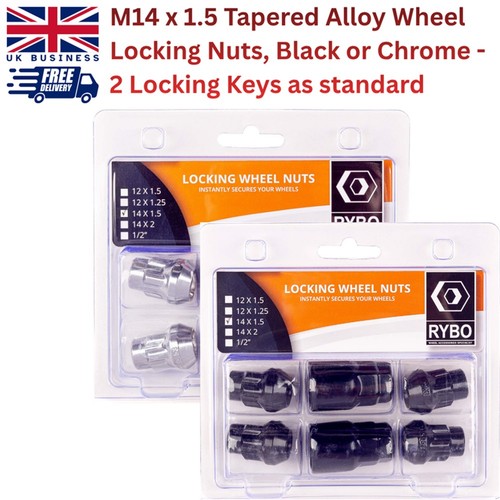 Set alloy wheel lock nuts - of,