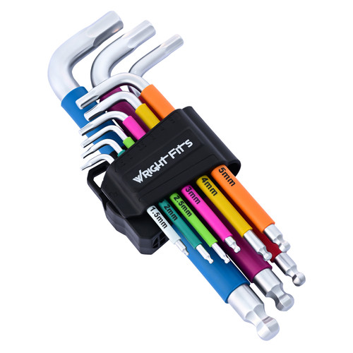 Allen key set color coded - color,