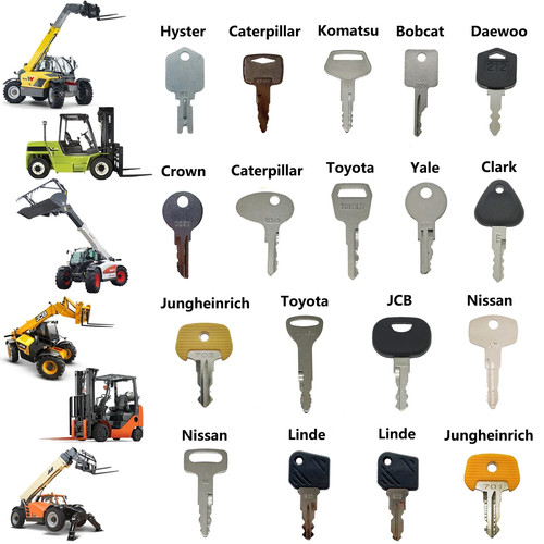 Forklift ignition key set - 18,