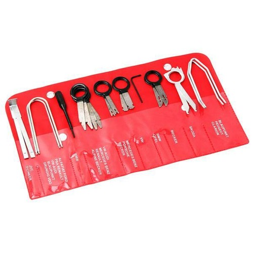 Car radio removal tool 20pc - car,