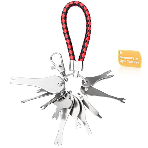 Emergency light test key - emergency, set