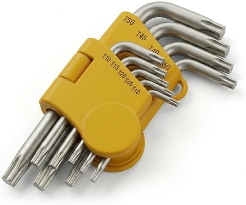 Torx key set - torx, 9pc