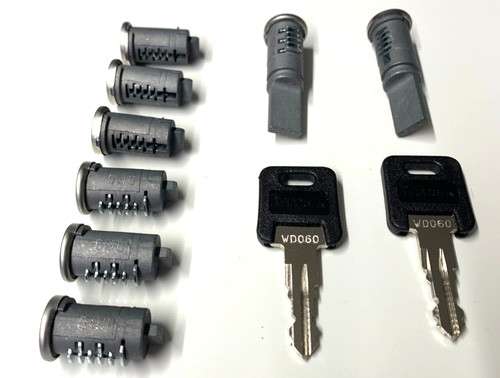Lock barrel set - set, 6